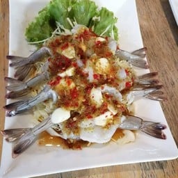 กุ้งแช่น้ำปลา