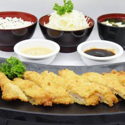 607 ชุดไก่ทอดทงคัตสึ