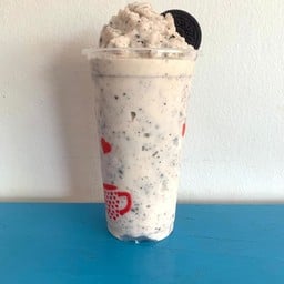 นมสดปั่นโอริโอ้ แก้ว 22 ออนซ์