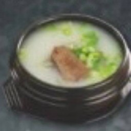 Seol-leong-tang ซุปกระดูกเนื้อ+ข้าว