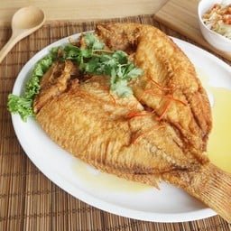 ปลาทับทิมทอดน้ำปลา