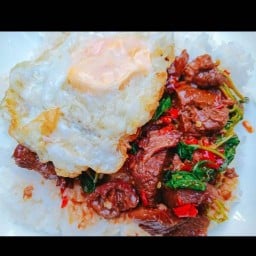 มูฮำมัด กะเพราเนื้อตุ๋น ก๋วยเตี๋ยวเนื้อตุ๋น ฮาลาล ไม่ใส่ผงชูรส 1