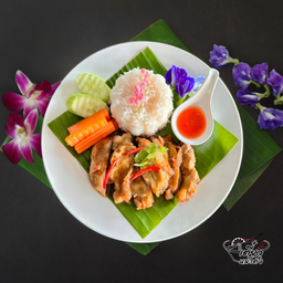 ข้าวไก่อบ