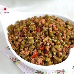 063  酸豆角肉末 ถั่วฝักยาวดองผัดหมูสับ