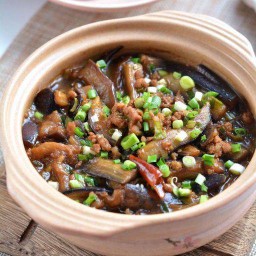 062  茄子 ผัดมะเขือยาวหมูสับ