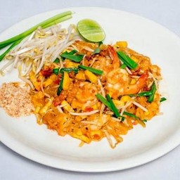 ผัดไทยกุ้งสด