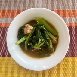 แกงผัดกาดใส่ไก่