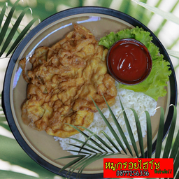 ข้าวไข่จียวกรอบ