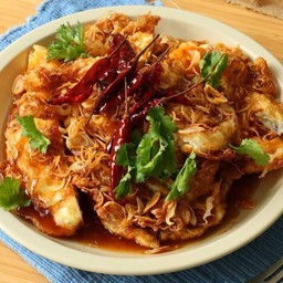 ไข่ลูกสะใภ้ราดข้าว