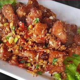 หมูแดดคั่วเกลือ