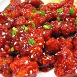 ไก่ป๊อปคลุกซอสเกาหลี