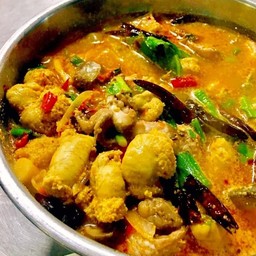 ต้มยำไข่ปลา ( ปลายี่สภ )