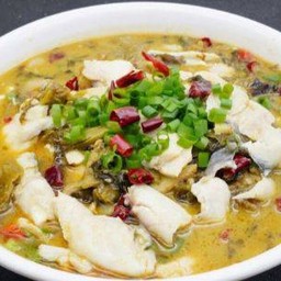 005  酸菜鱼 ต้มปลากระพงผักกาดดอง