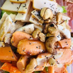 แซนวิช+สลัดไส้กรอก