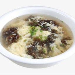 080   紫菜蛋花汤 ซุปไข่สาหร่าย