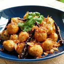 ลูกชิ้นหมูซอสมะขาม