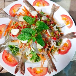 กุ้งแช่น้ำปลา