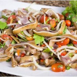 011  凉拌猪耳  ยำหูหมู