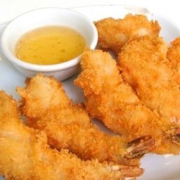 กุ้งชุบแป้งทอด