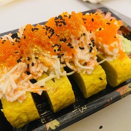 ไข่หวานยัดไส้ไข่กุ้งทองคำ  4 pcs