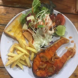 สเต็กปลาแซลมอน