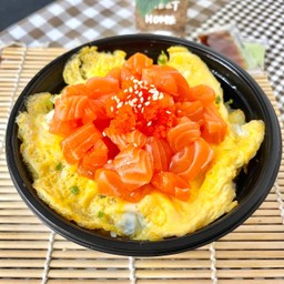 ข้าวหน้าไข่ข้น+หน้าE