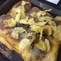 ปังปิ้งเนยนม โอวัลติน คอนเฟลก