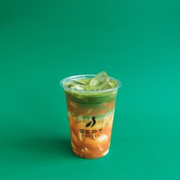 คาราเมล มัทฉะ ลาเต้