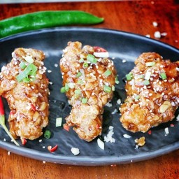 ไก่ทอดซอสกระเทียม