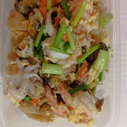 สุกี้แห้ง หมู ไก่