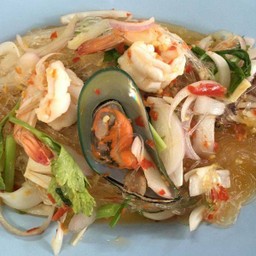 ยำวุ้นเส้นทะเล