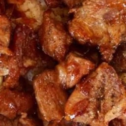 หมูทอดกระเทียม