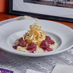 Risotto Salsiccia e Lambrusco