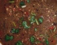 ข้าวคลุกป่นปลาทูปลาร้า-ไข่เจียว