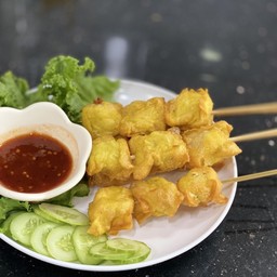 เกี๊ยวไก่ทอด