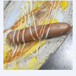 ไข่นก+ไส้กรอก