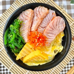 ข้าวหน้าไข่ข้น+หน้าC
