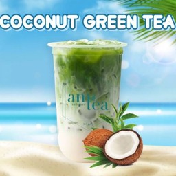 Coconut Green Tea ชาเขียวมะพร้าวอ่อน
