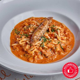 Strozzapreti con le Canocchie