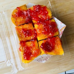 ปังปิ้ง เนย แยมสตอเบอรี่