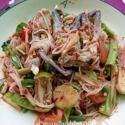 ตำขนมจีนปูม้า