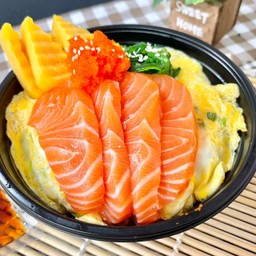 ข้าวหน้าไข่ข้น+หน้าA