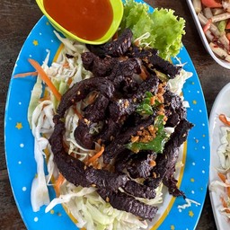 เนื้อแดดเดียวทอด