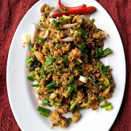 ลาบปลาดุก