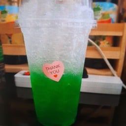 น้ำแอปเปิ้ลเขียว โซดา