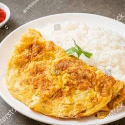ข้าวไข่่เจียว ( ไข่2ฟอง )