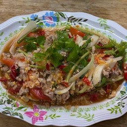 ยำวุ้นเส้นหมูสับ