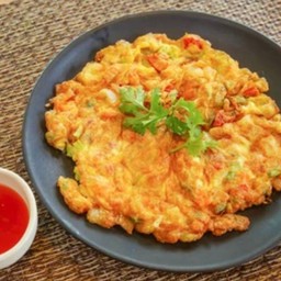 ไข่เจียวหมูสับ(เป็นกับข้าว)