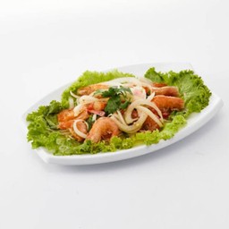 ยำกุ้งหวาน