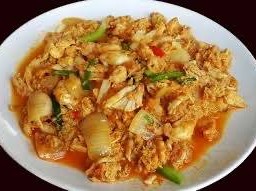 เนื้อปูผัดผงกะหรี่